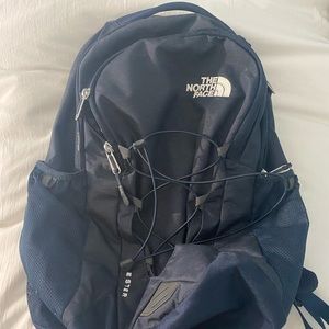 Navy Jester North Face backpack